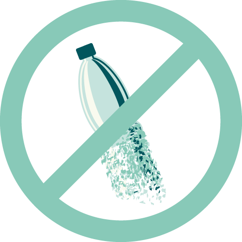 Narego Prinzip 4: Kein Mikroplastik